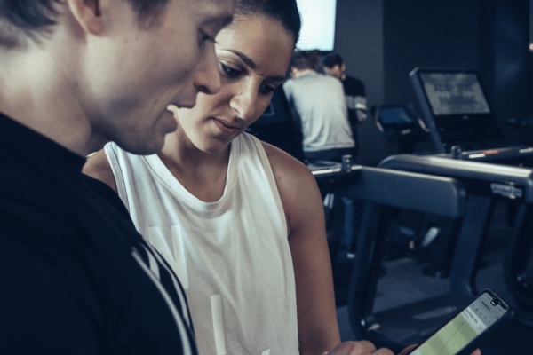 Fitness Space App showcasing